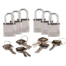 Brady 133269 - Comp Alum Padlock 1" KD SL 6PK
