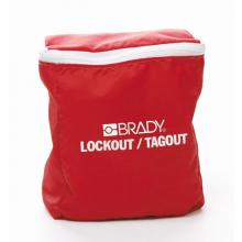 Brady 121502 - LARGE NYLON LOCKOUT POUCH W METAL ZIPPER