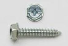 Peco Fasteners 14X112HWHSTSZ - 14X1-1/2 HEX WASHRHEAD SLOT T/S ZC 01454