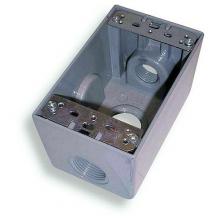 RAB Design Inc DDB23P - JUNCTION DEEP BOX,NO OF OUTL: 3,1-GANG