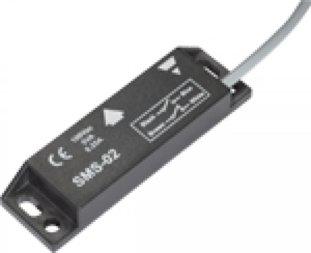 Rectangular safety magnetic sensor